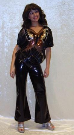 1980's Disco Diva Kool 4 Kats Costume Hire