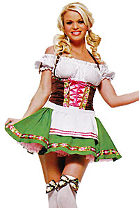 Gretchen German Beer Girl Size 10 Costume Hire